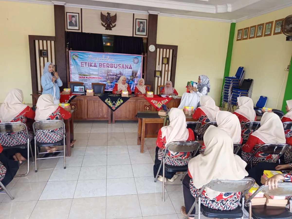 Rapat koordinasi TP PKK Desa Kedungcino