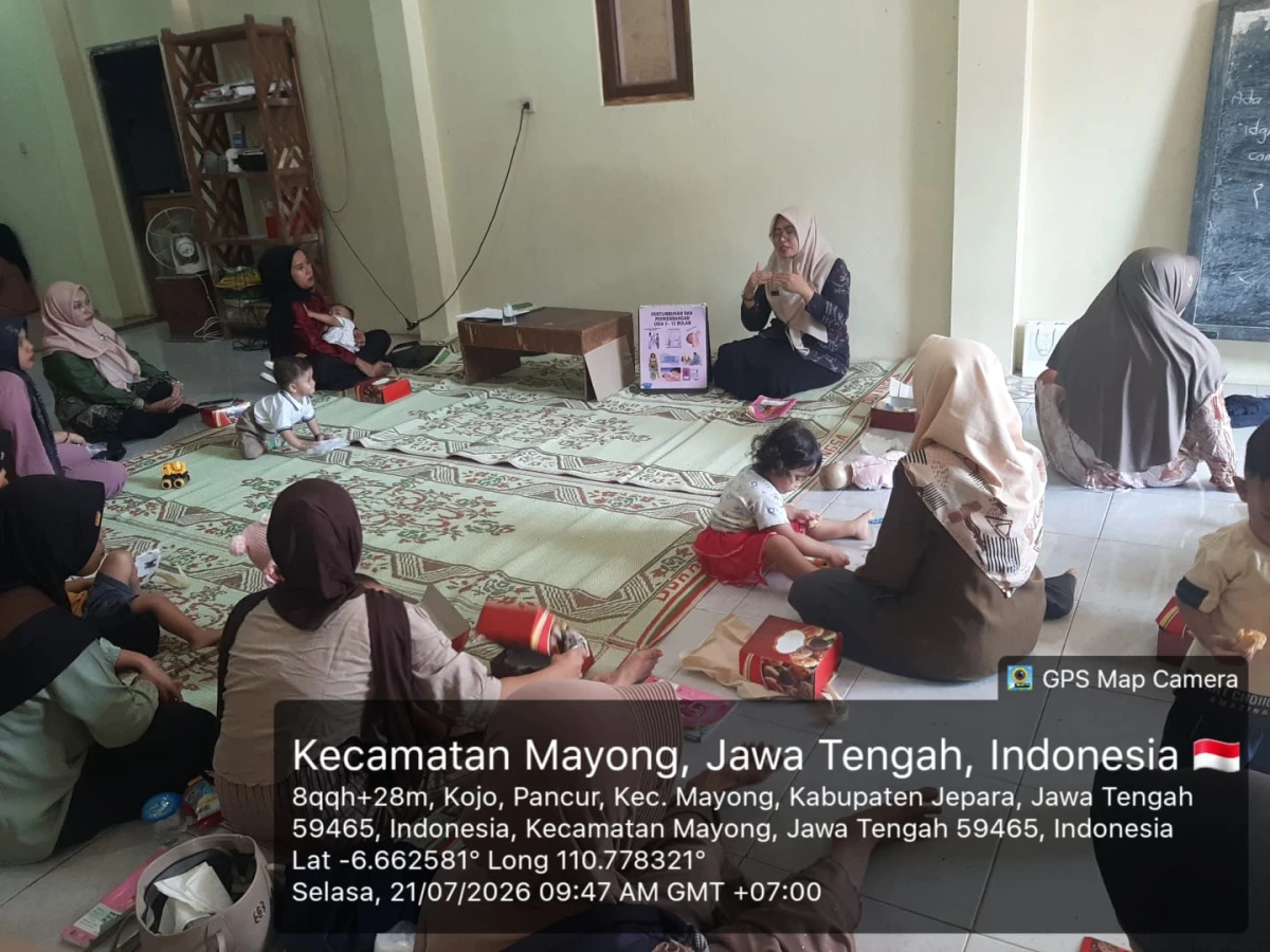 Kegiatan kelas ibu hamil dan balita desa pancur 2026