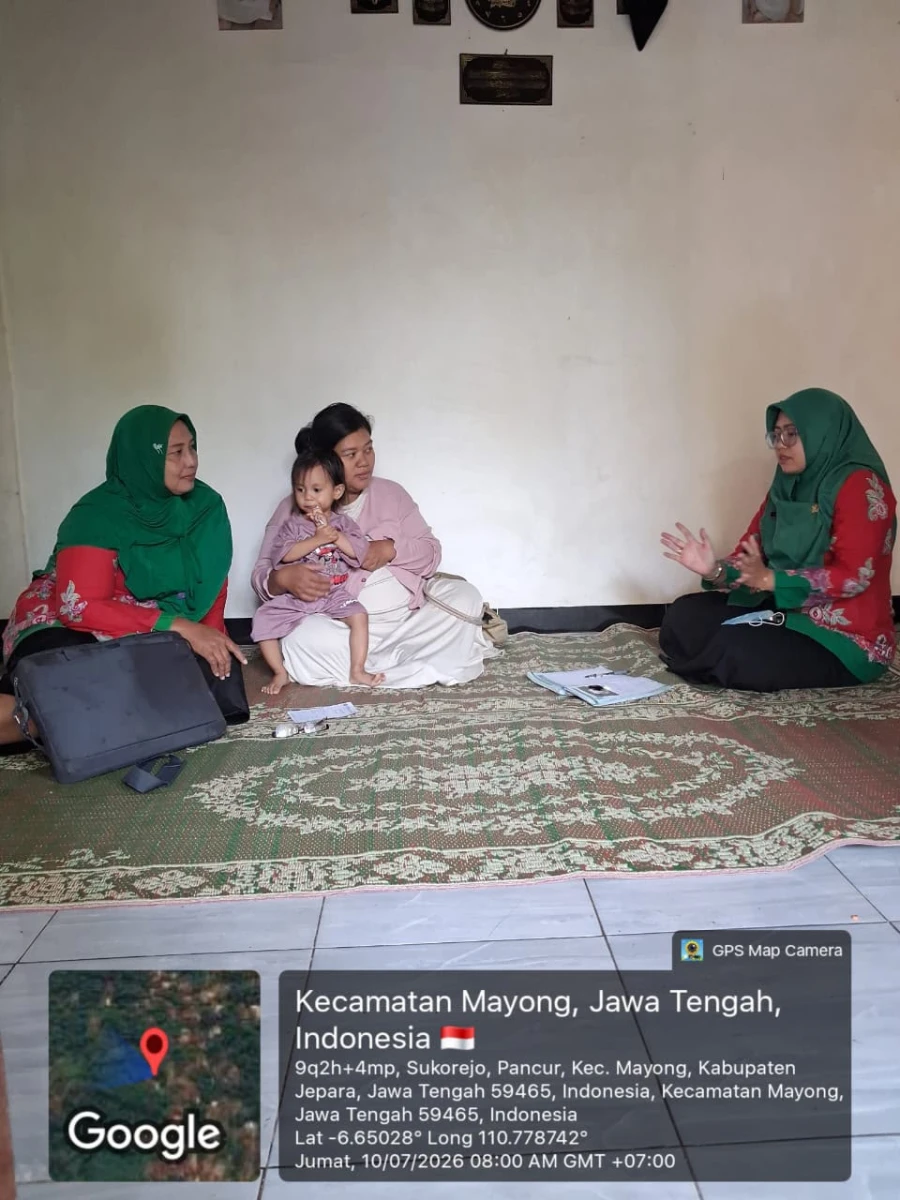 Pendampingan ibu hamil resiko tinggi / Resti desa pancur  2026
