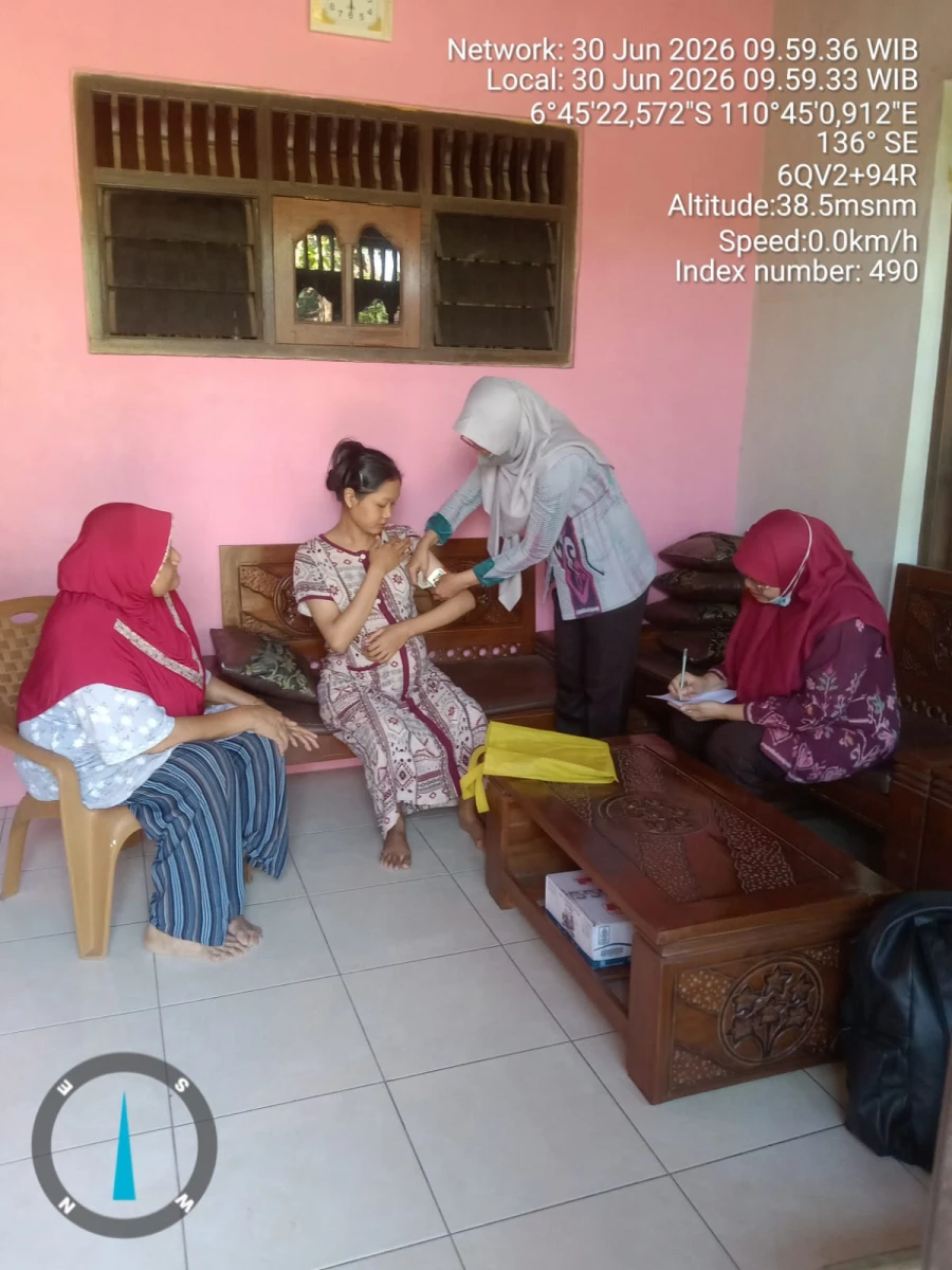 KUNJUNGAN BUMIL DESA TIGAJURU