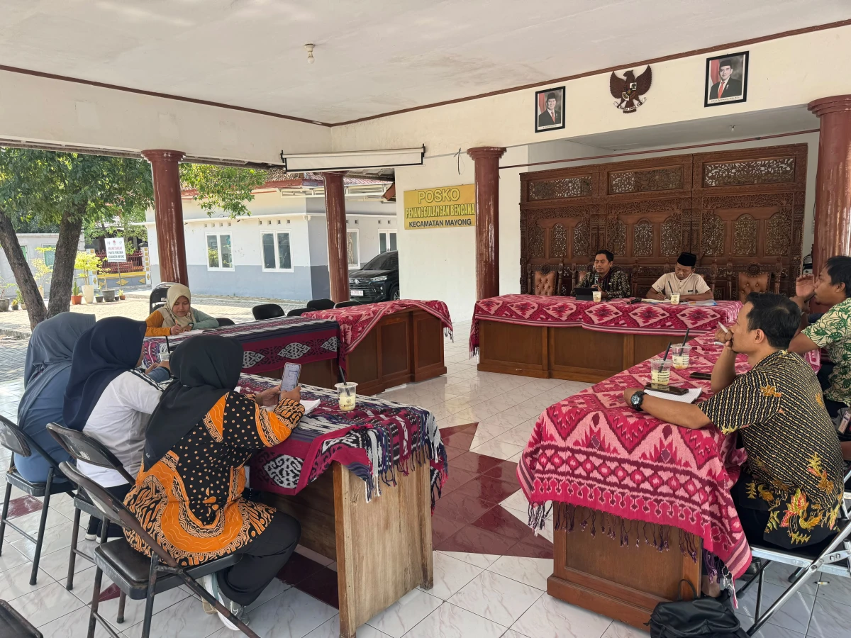 Perkuat Layanan Posyandu 6 SPM, Tim Pokjanal Posyandu Kecamatan Mayong Siapkan Pembinaan dan Monitoring Desa