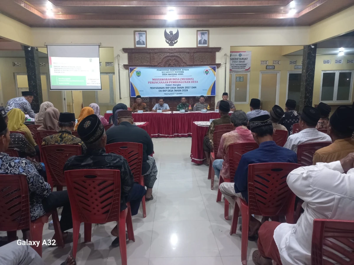 Satukan Gagasan untuk Pembangunan yang Responsif dan Berkelanjutan di Desa Mayong Kidul