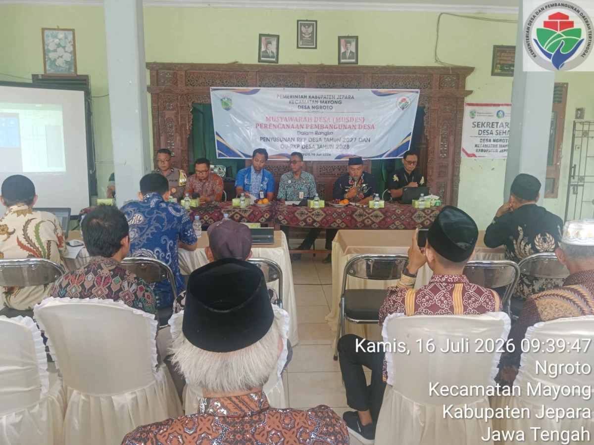 Menguatkan Aspirasi dan Potensi untuk Kemajuan Desa Ngroto