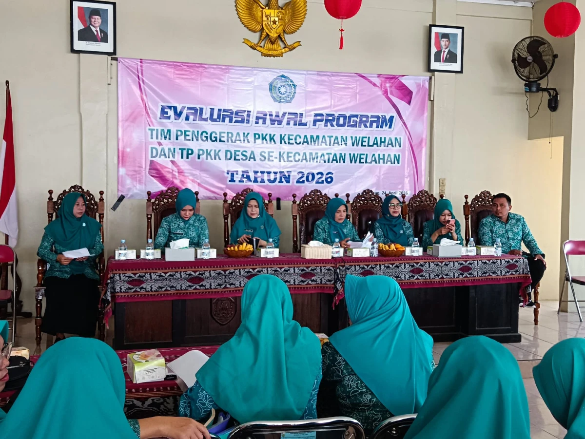 Evaluasi Awal Program TP PKK Kecamatan Welahan dan TP PKK Desa Se Kecamatan Welahan Tahun 2026