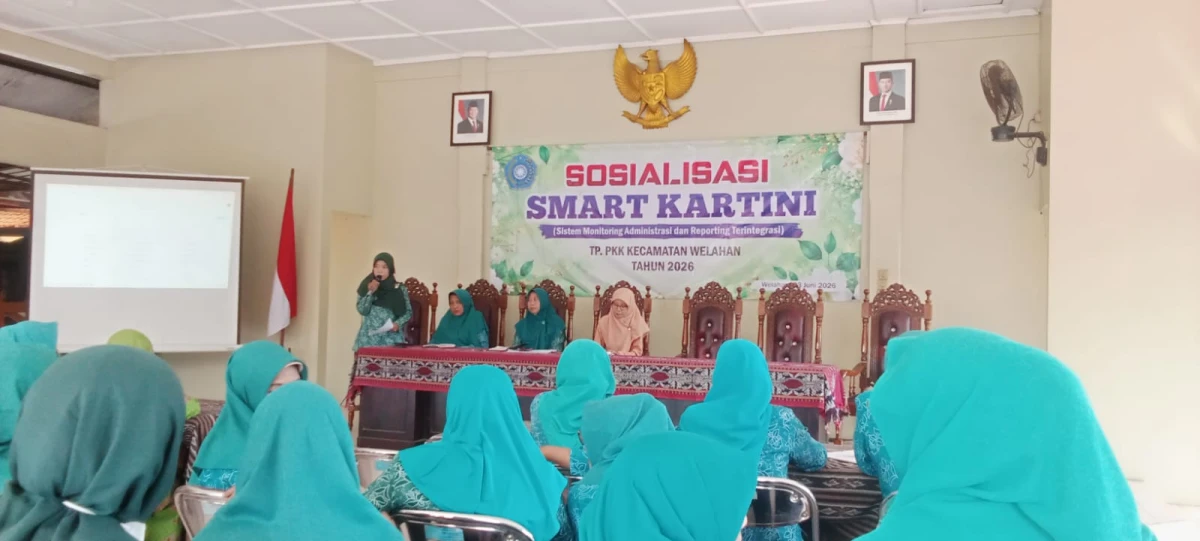 Sosialisasi Smart Kartini TP PKK Kecamatan Welahan
