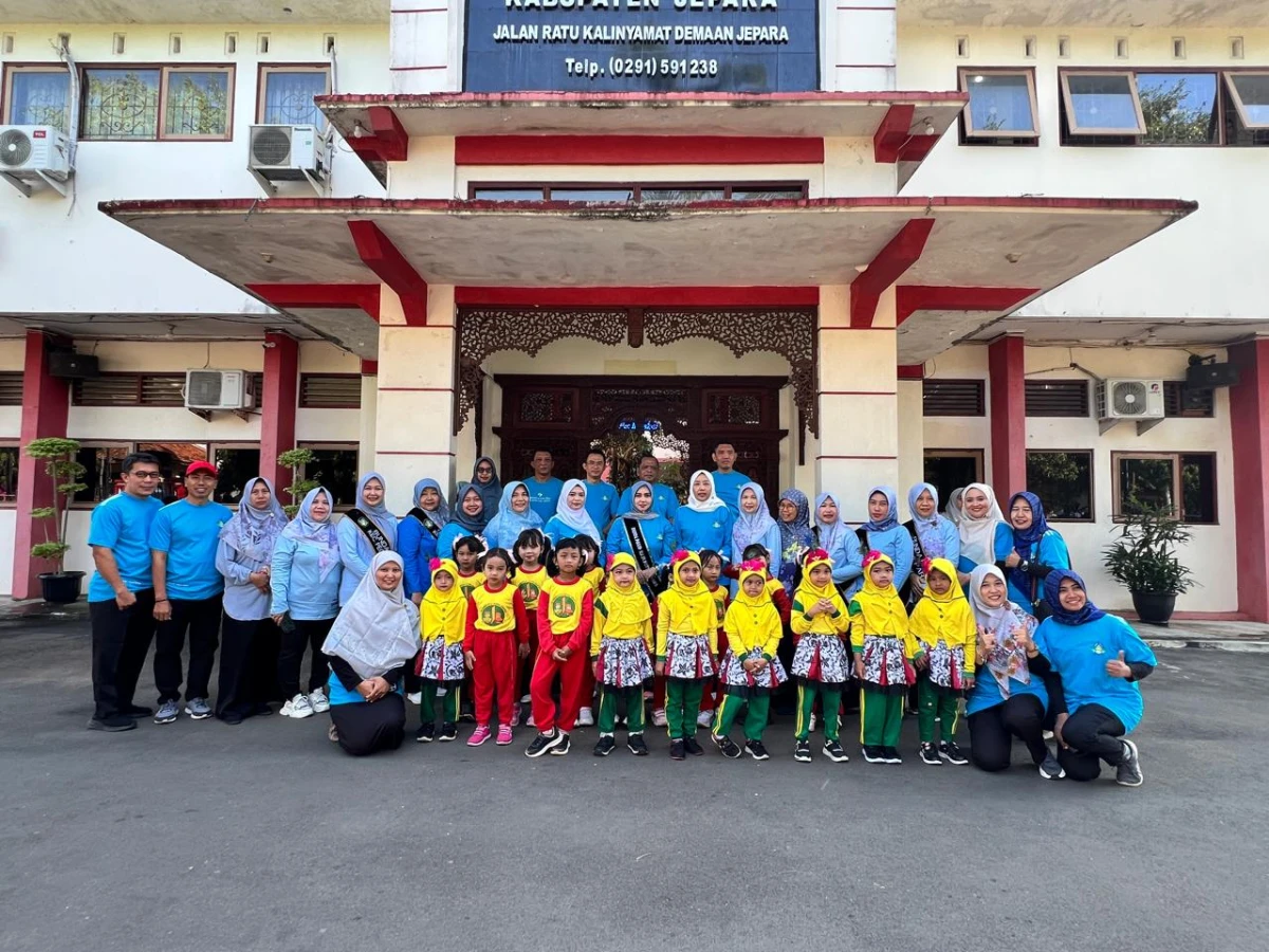 Gebyar Paud Tingkat Kabupaten Jepara Dalam Rangka Hari Anak Nasional Tahun 2026