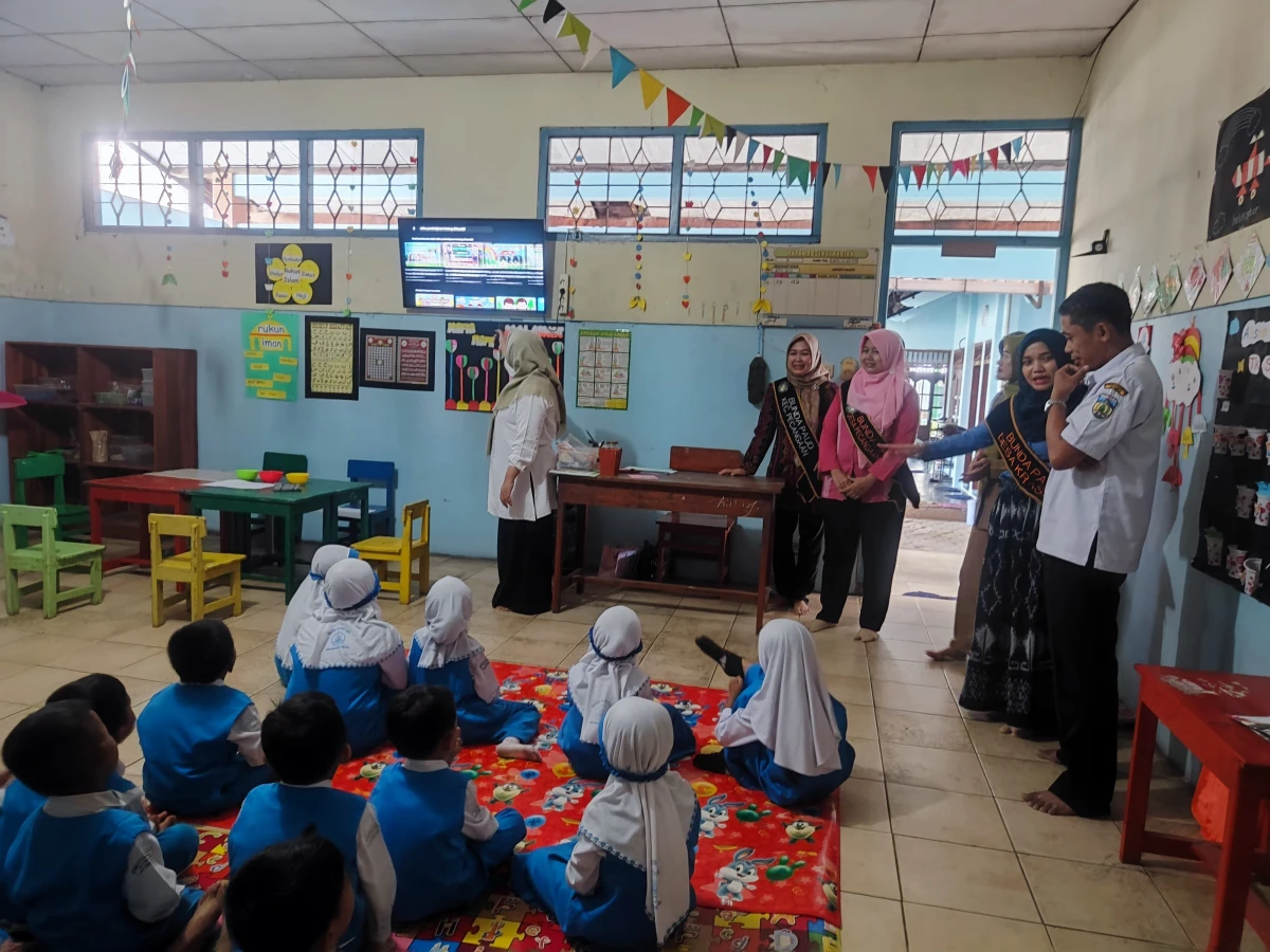 Bunda paud desa krasak membersamai bunda paud kecamatan pecangaan dan bunda paud desa Pecangaan wetan