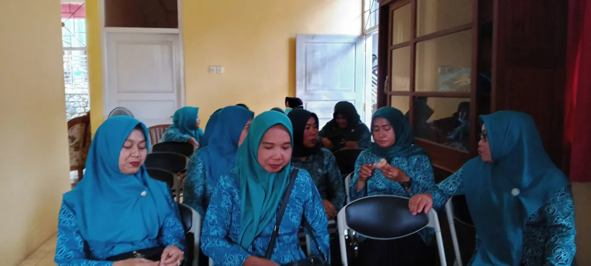 Rapat Koordinasi Ka. TP PKK kecamatan dengan Ka. TP PKK Desa se Kecamatan Pakis Aji