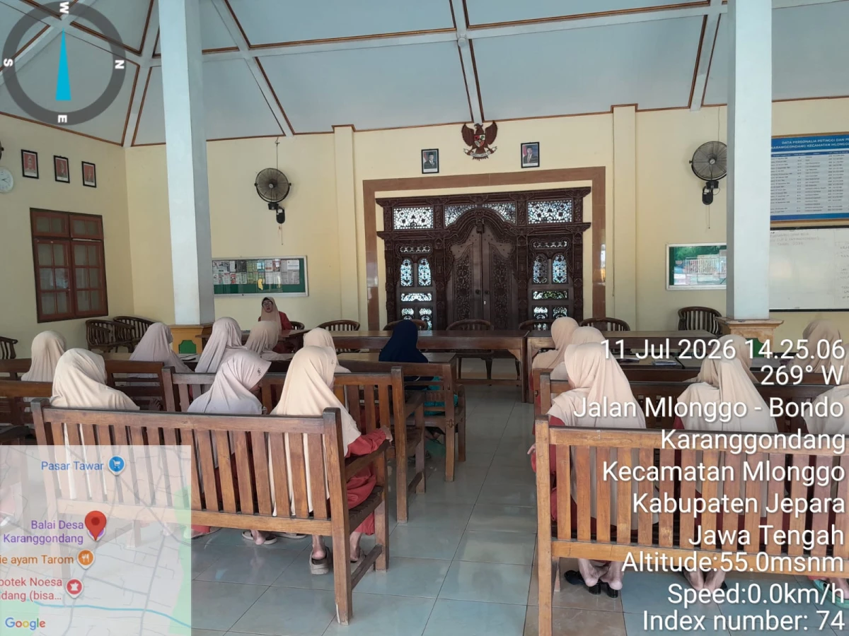 Pertemuan Rutin Majelis Taklim Al Hidayah Desa Karanggondang sebagai Sarana Meningkatkan Keimanan, Silaturahmi, dan Ukhuwah Islamiyah