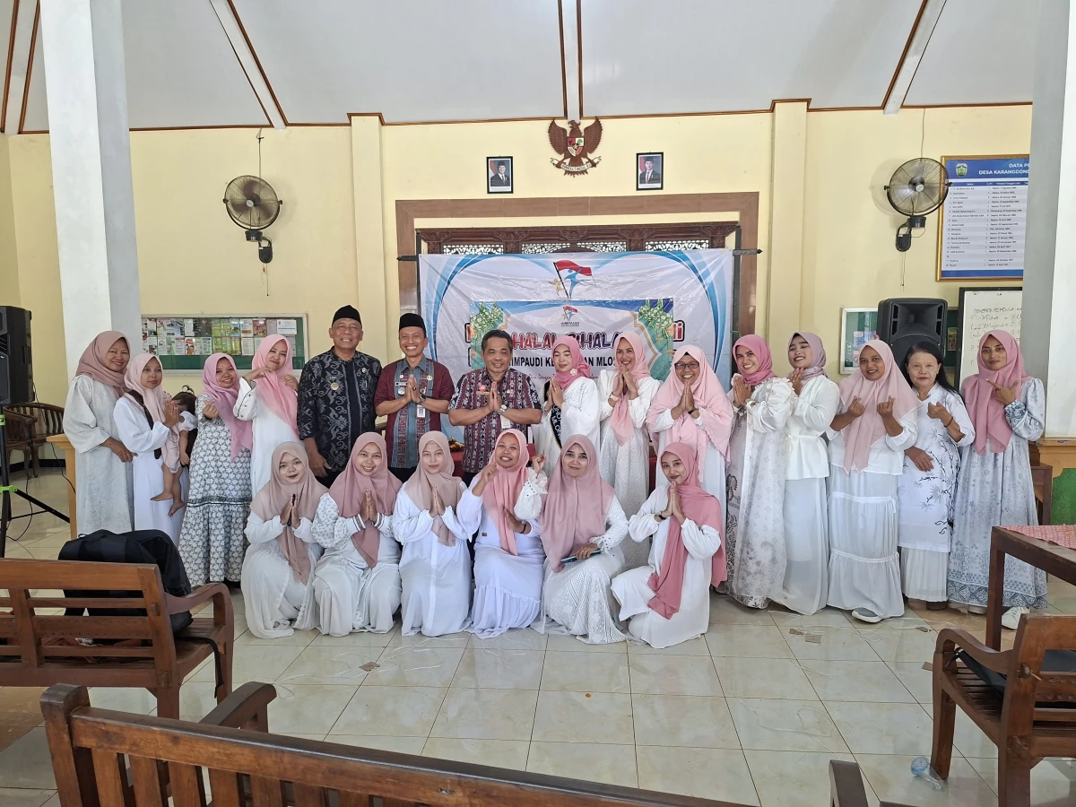 Desa Karanggondang Menjadi Tuan Rumah Halal Bihalal HIMPAUDI se-Kecamatan Mlonggo
