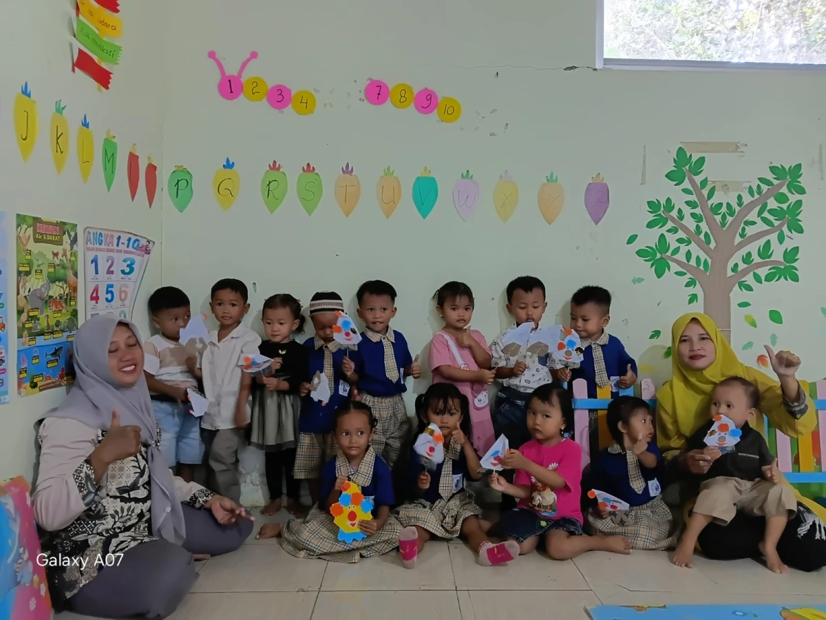Kegiatan pos paud among putro bulak baru