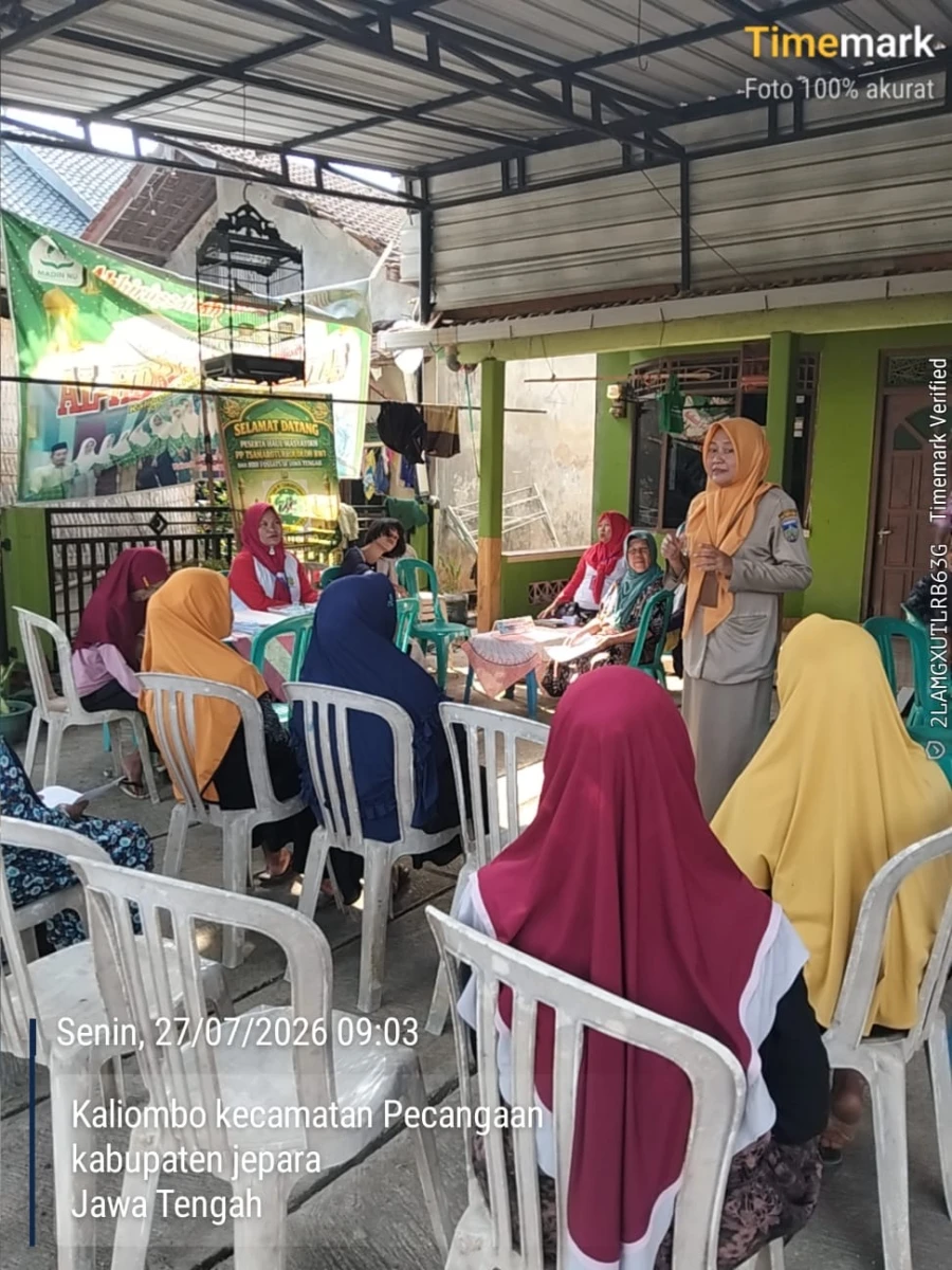 Posyandu siklus 2 remaja, dewasa, lansia bersama pos 4