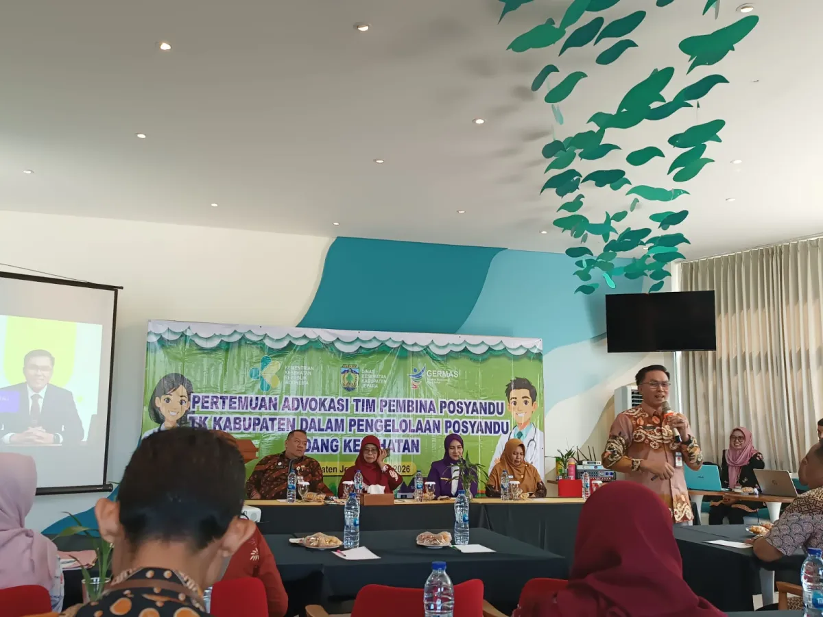 Rapat “Advokasi Tim Pembina Posyandu Tingkat Kabupaten Dalam Pengelolaan Posyandu Bidang Kesehatan Tahun 2026”