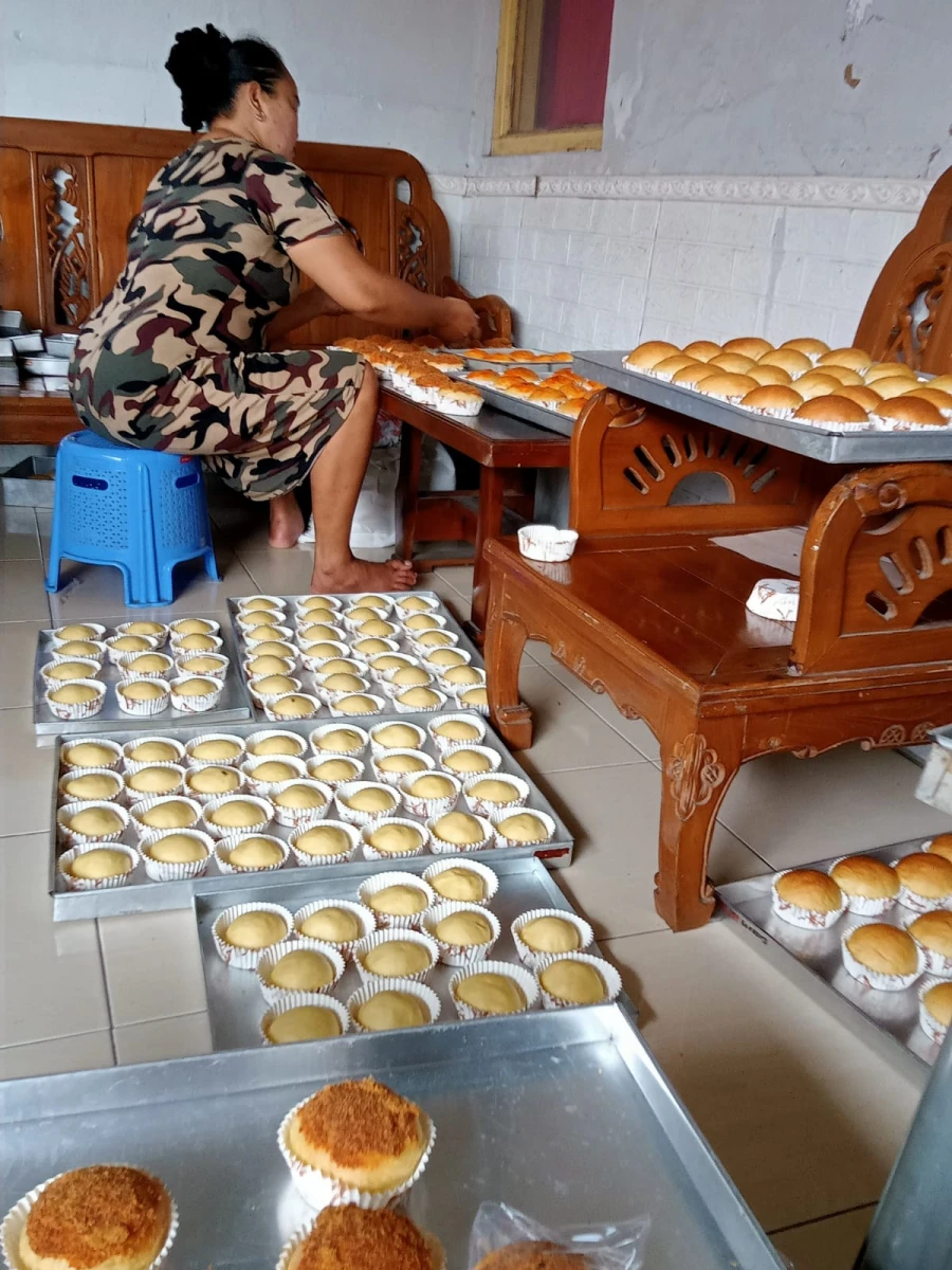 Catering milik ibu Ulfa anggota TP PKK desa Sengonbugel 