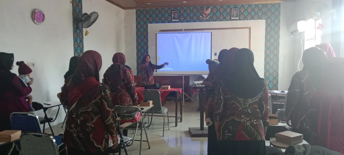 pokja II Pkk desa kalianyar,pelatihan baki lamaran