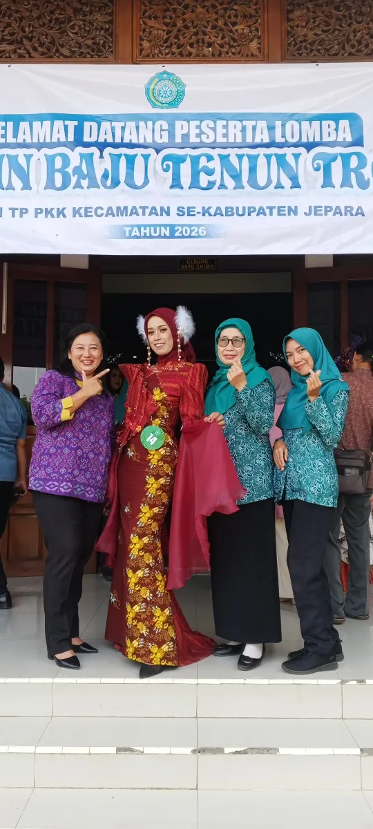 Lomba Desain Batik Troso TK. Kabupaten Jepara 