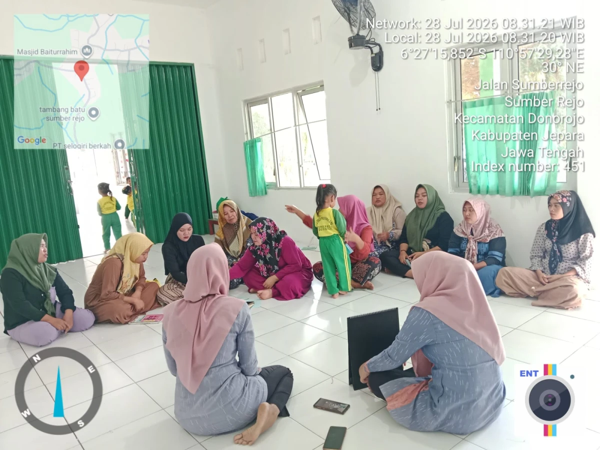 Kelas Balita Desa Sumberrejo.