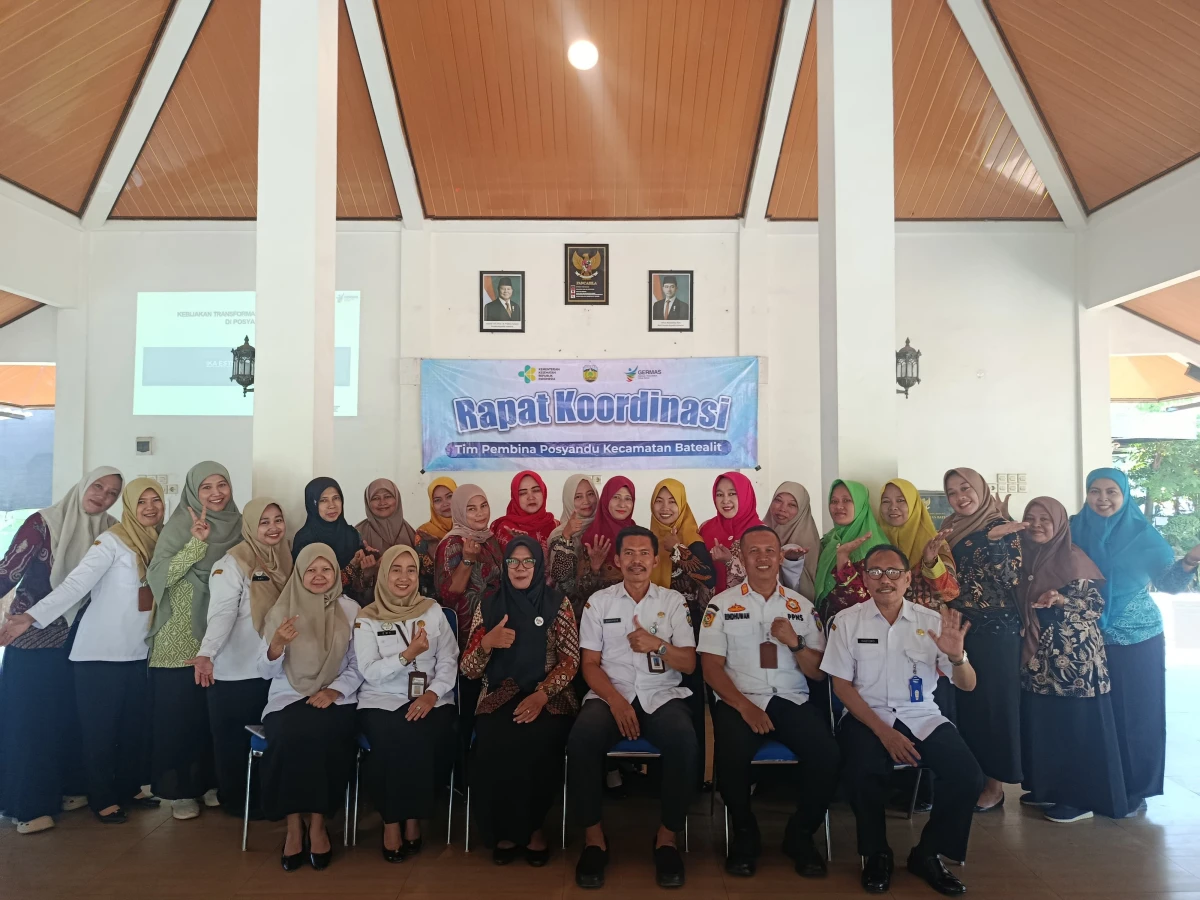 Rapat koordinasi Tim pembina posyandu kecamatan batealit