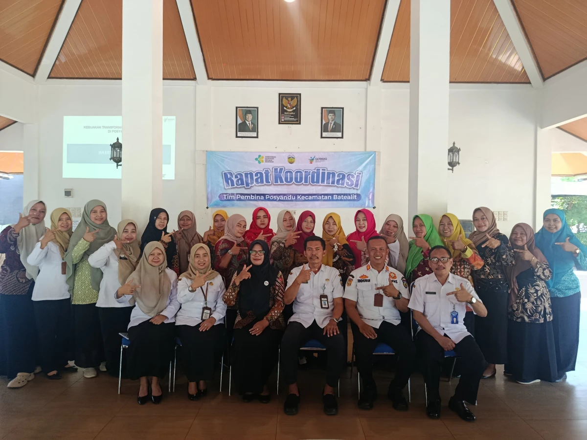 RAKOR tim pembina posyandu kecamatan batealit