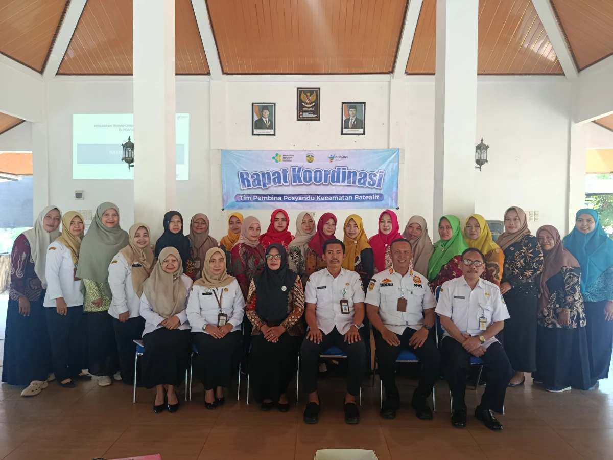 Rakor tim pembina posyandu kecamatan batealit