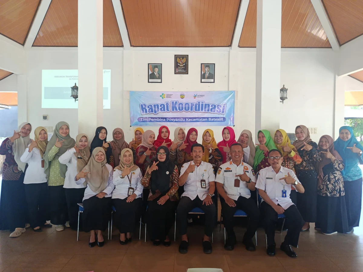 Rakor tim pembina poyandu kecmatan  batealit