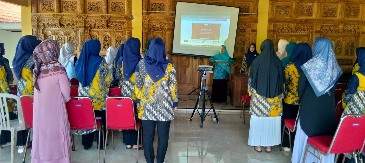 Rakor rutin PKK Desa watuaji