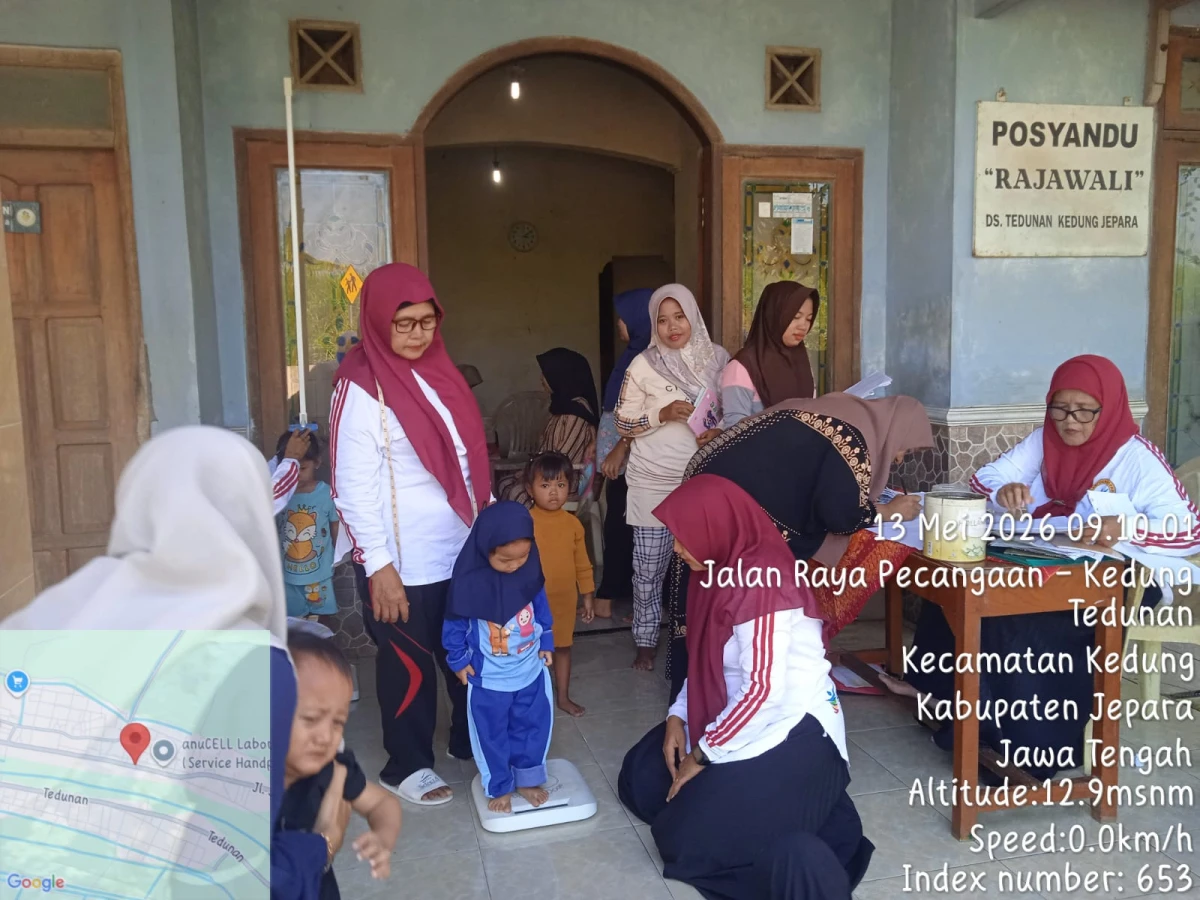 Kegiatan Posyandu Rajawali Tedunan