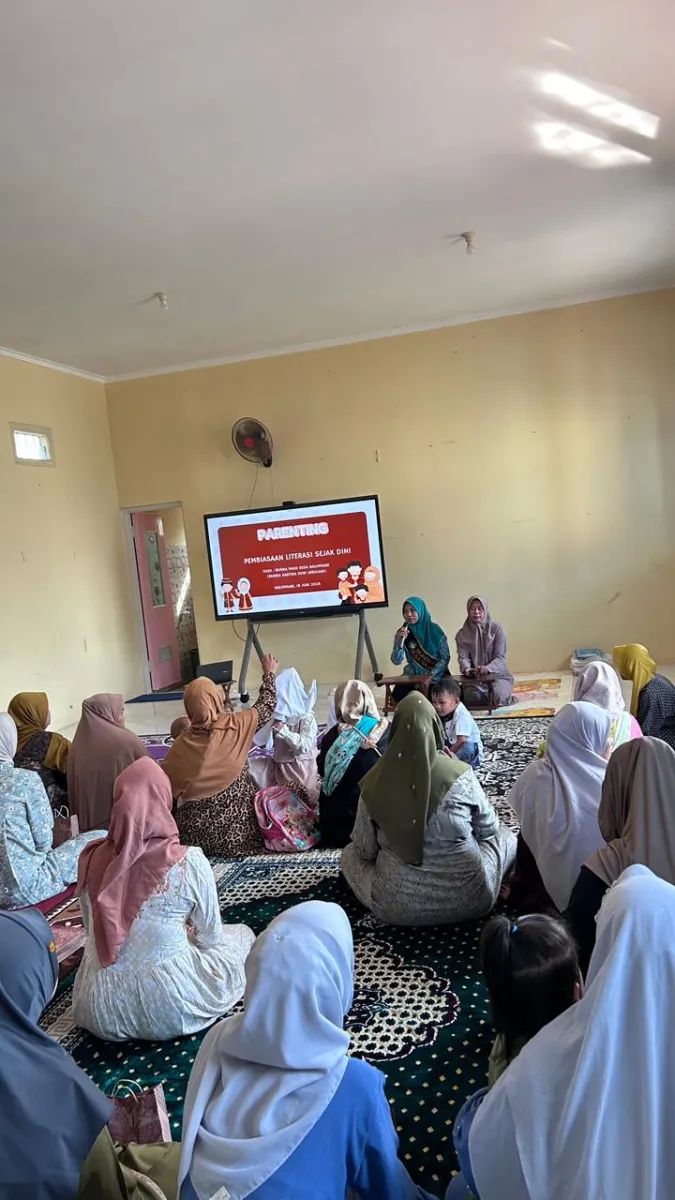 Pembiasaan Literasi sejak dini dalam lingkungan keluarga