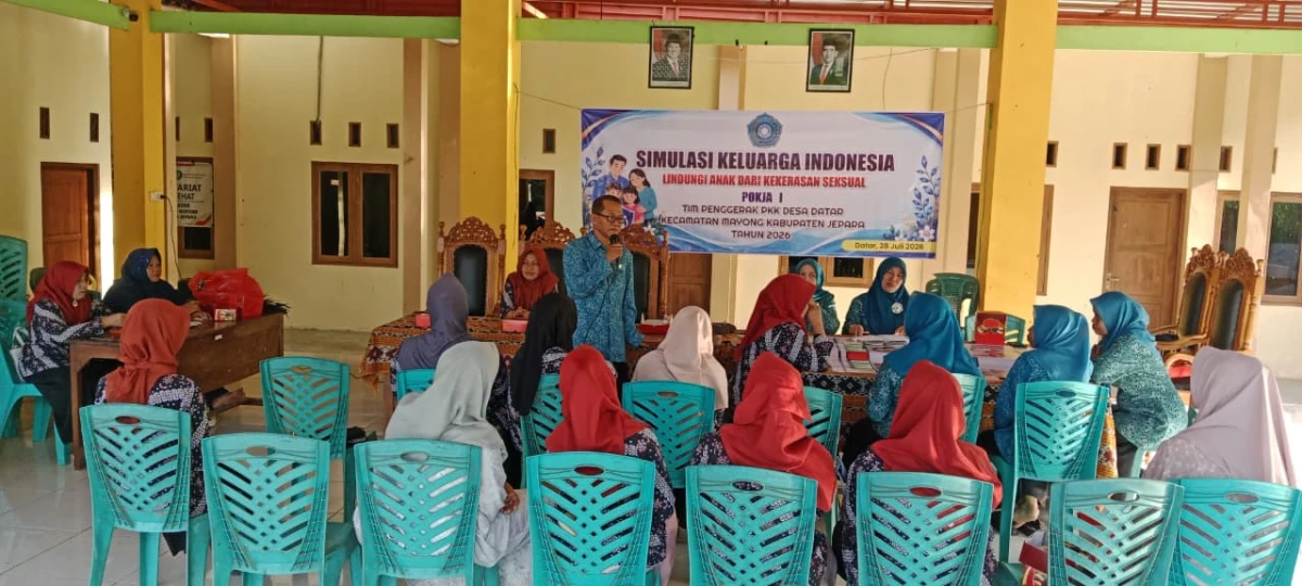Edukasi dan Simulasi KILAS: Sinergi Pokja I TP PKK Desa Datar Mewujudkan Desa Ramah Anak Bebas Kekerasan Seksual