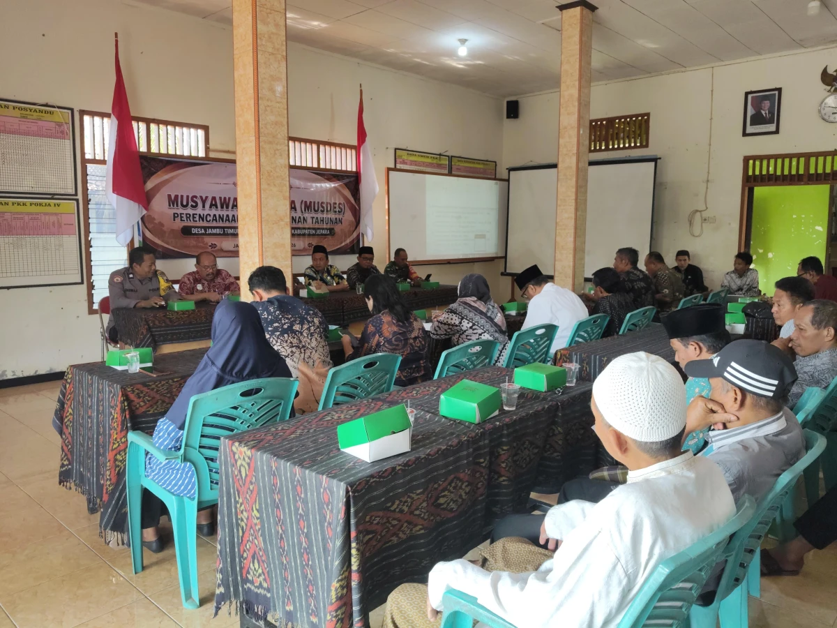 Musyawarah Desa Tahunan Penyusunan RKPDes